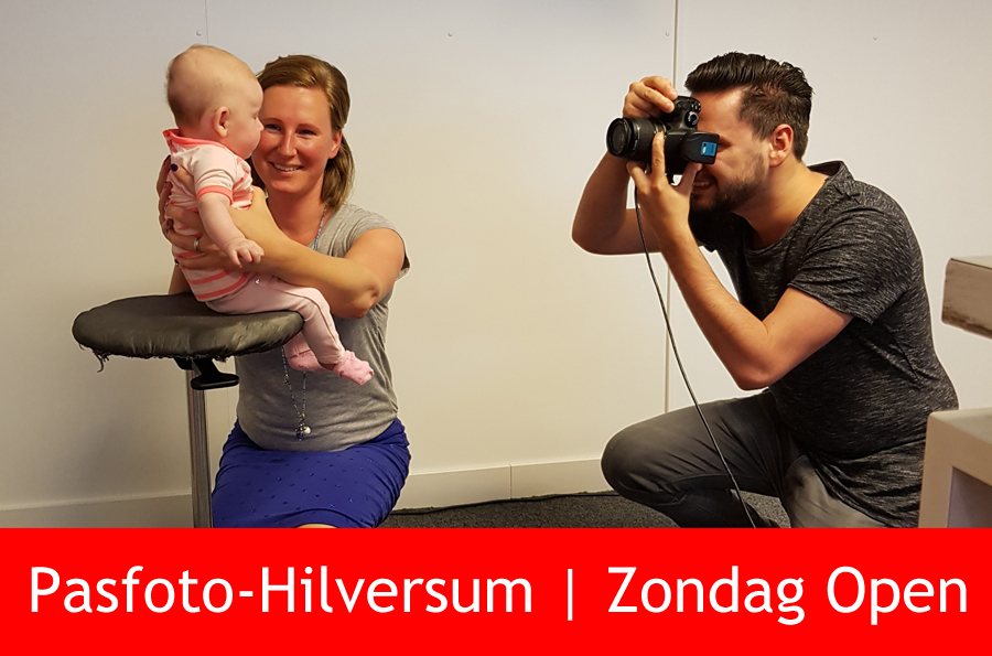 pasfoto hilversum zondag open